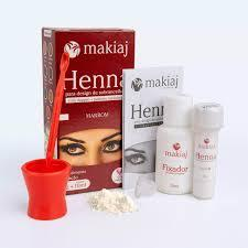 KIT 5 HENNA SOBRANCELHA - MAKAIJ