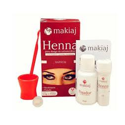 KIT 5 HENNA SOBRANCELHA - MAKAIJ