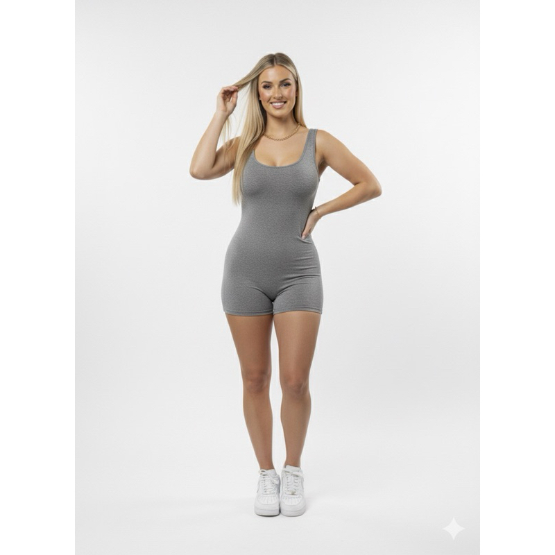 Kit Macaquinho Feminino Fitness Suplex Slim Academia Treino Atividade Física Casual Plus Gestante