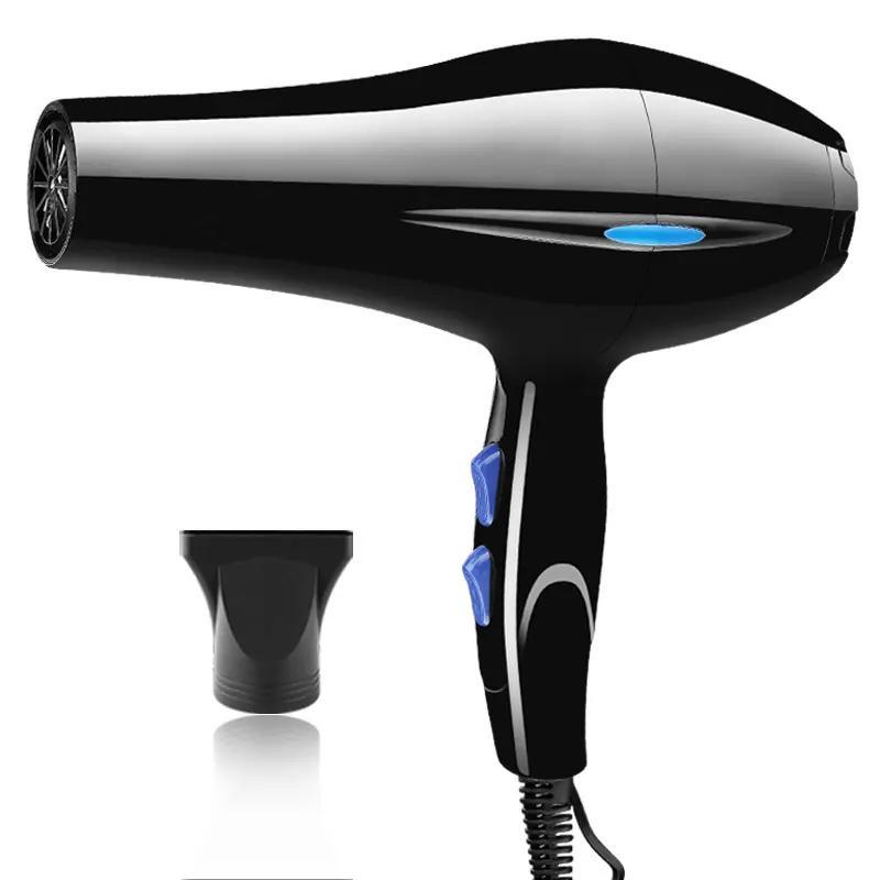 Secador de Cabelo Profissional 220V 127V 110V 5 Níveis Ar quente e frio Turbo Alta Potência Rápido Secage Íons Negativo