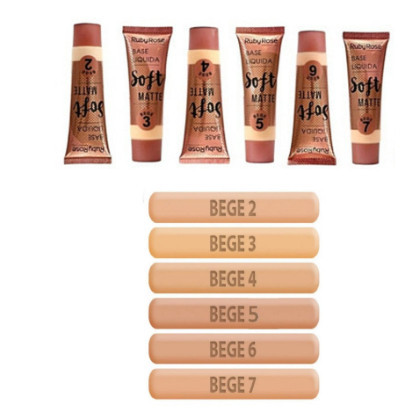 Base Líquida Soft Matte Bege Ruby Rose HB-8050