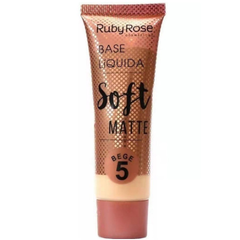 Base Líquida Soft Matte Bege Ruby Rose HB-8050