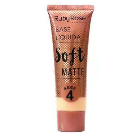 Base Líquida Soft Matte Bege Ruby Rose HB-8050