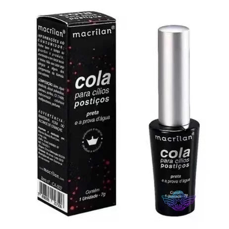 Cola Para Cílios Postiços Transparente Macrilan 7g