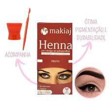 KIT 5 HENNA SOBRANCELHA - MAKAIJ