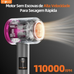 Inova 110V Secador de cabelo Iônico Secagem Rápida Ar Quente/Frio 110000 RPM Velocidade ultra-alta 5 cabeças