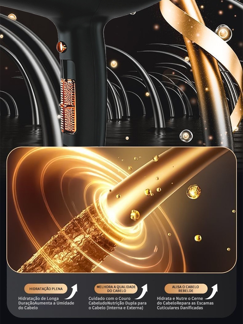 Secador de Cabelo Profissional 220V 127V 110V 5 Níveis Ar quente e frio Turbo Alta Potência Rápido Secage Íons Negativo