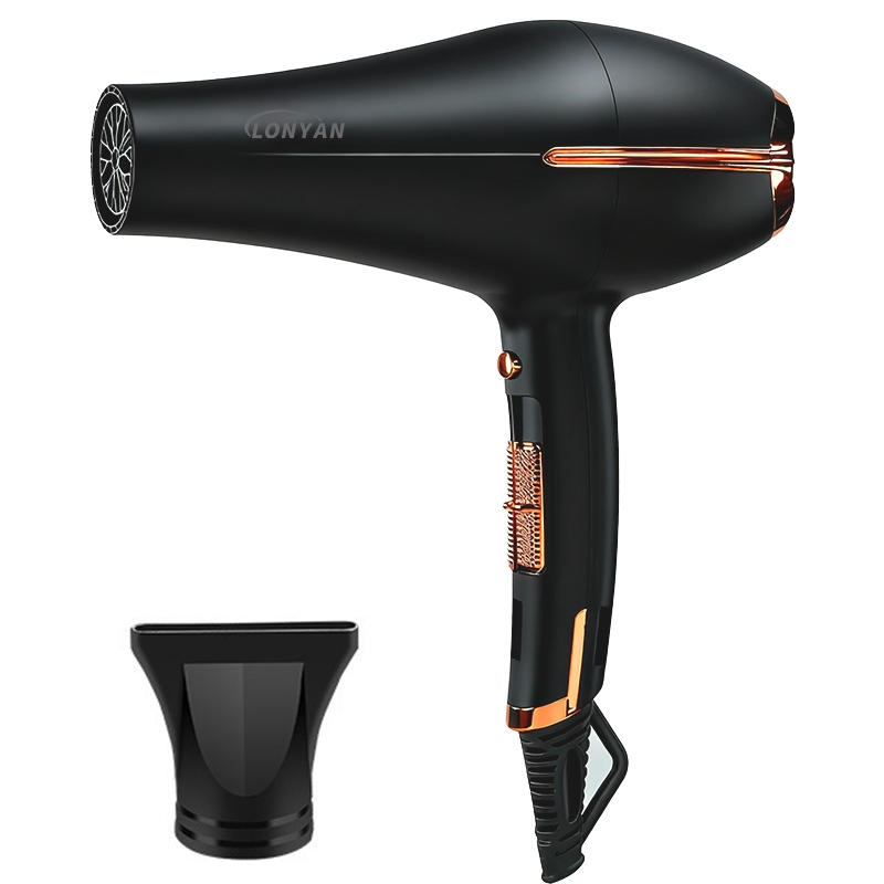 Secador de Cabelo Profissional 220V 127V 110V 5 Níveis Ar quente e frio Turbo Alta Potência Rápido Secage Íons Negativo